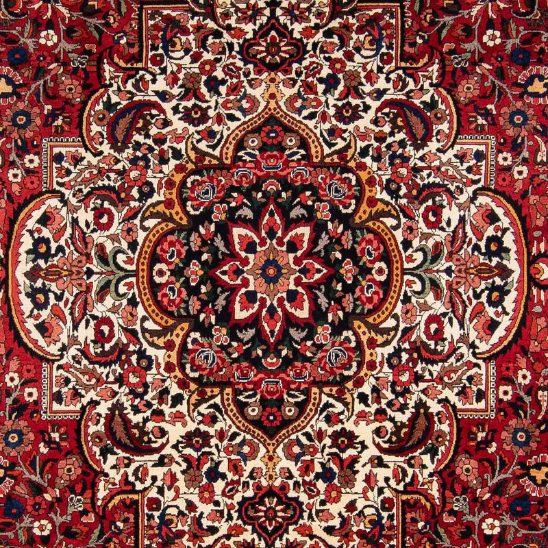 Tapis persan - Nomadic - 354 x 260 cm - rouge foncé