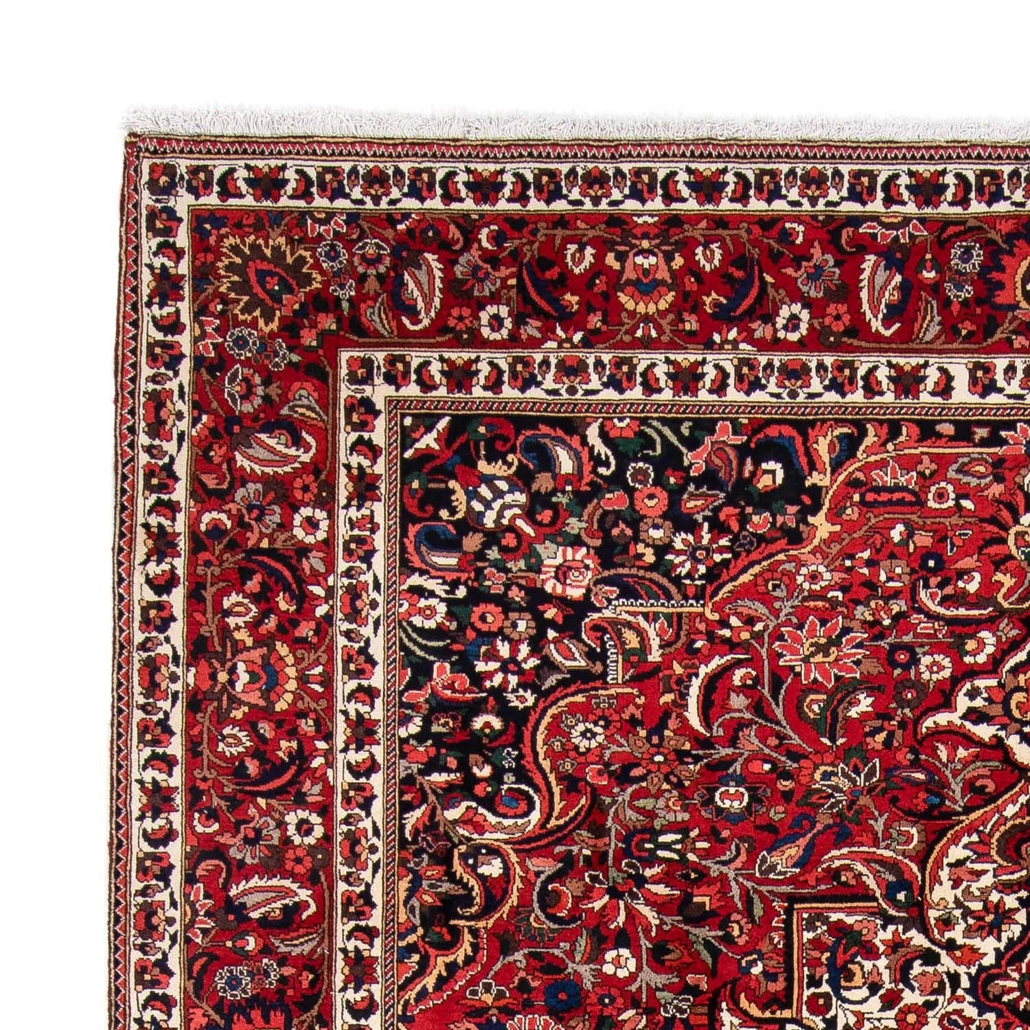 Tapis persan - Nomadic - 354 x 260 cm - rouge foncé