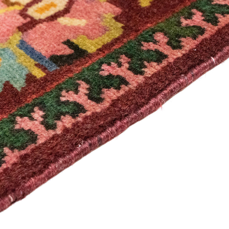 Tapis persan - Nomadic - 200 x 128 cm - rouge foncé