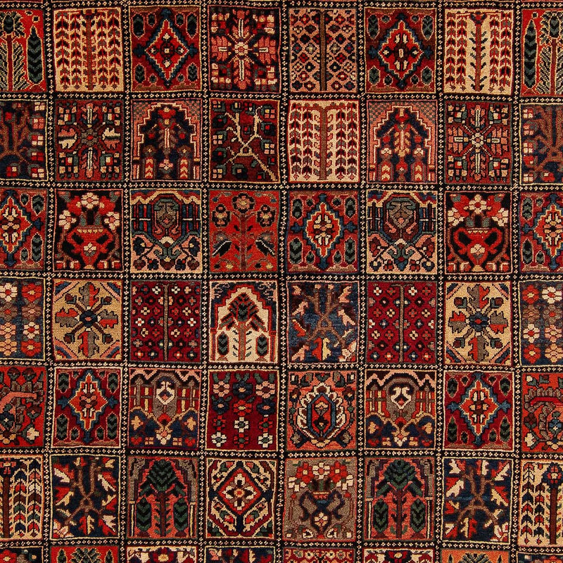 Tapis persan - Nomadic - 351 x 302 cm - rouge foncé
