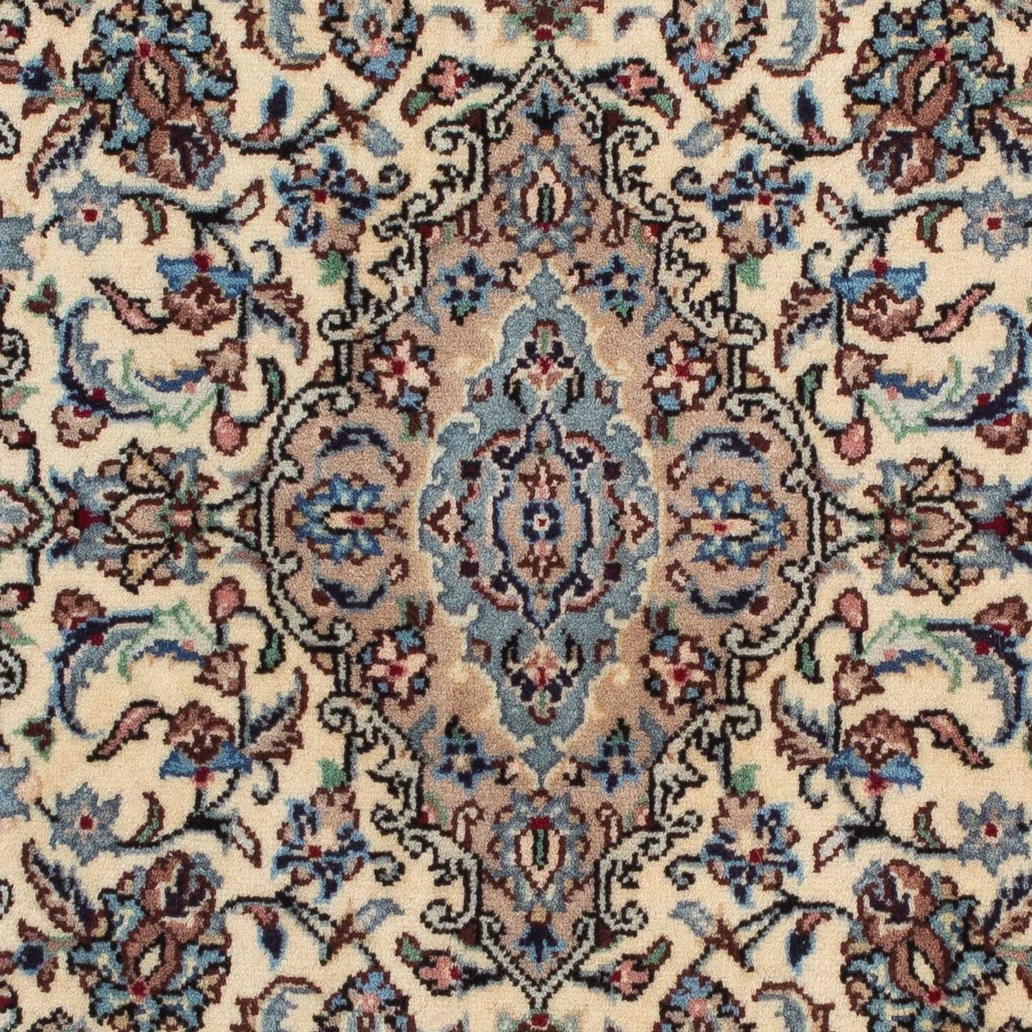 Tapis persan - Keshan - 147 x 98 cm - beige