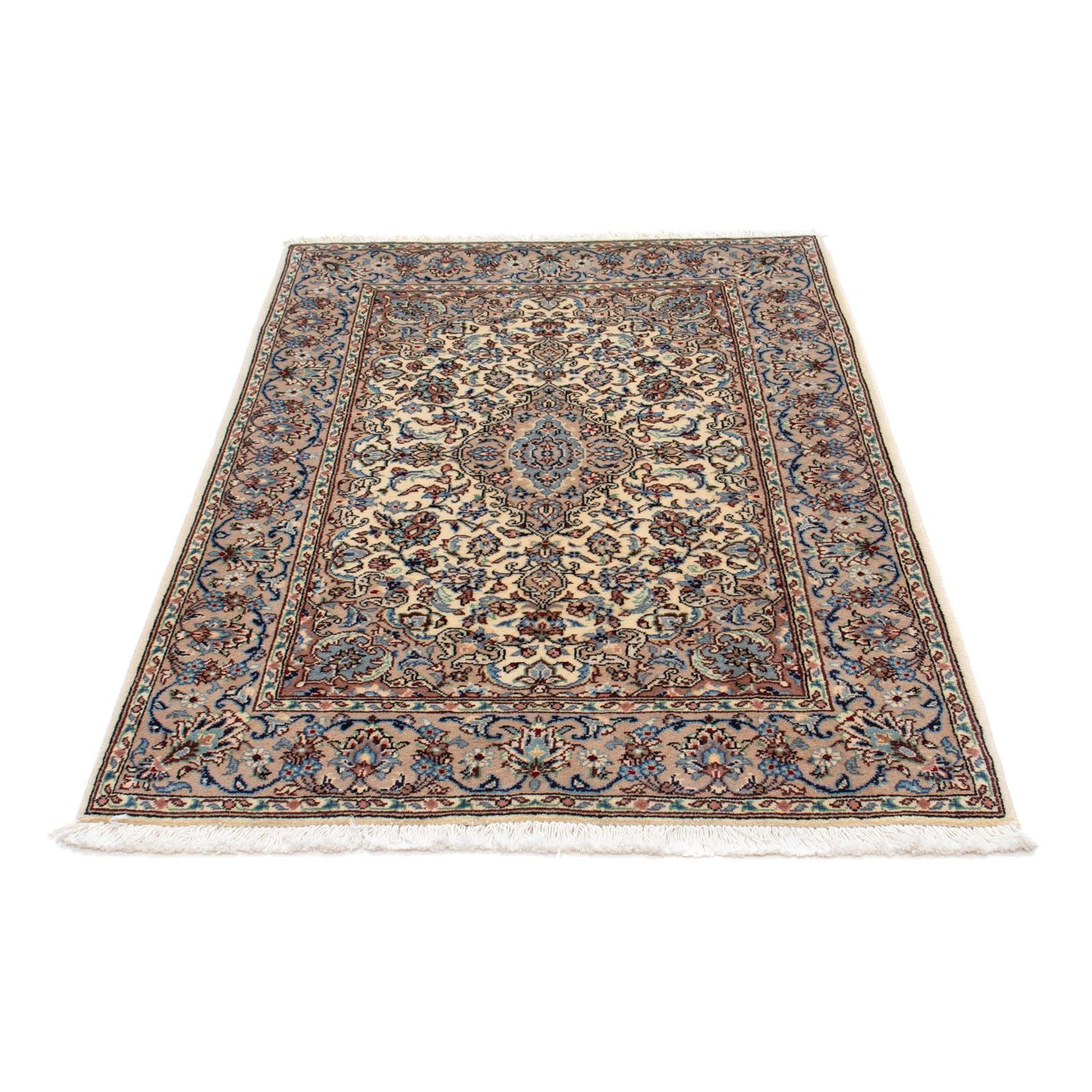 Tapis persan - Keshan - 147 x 98 cm - beige