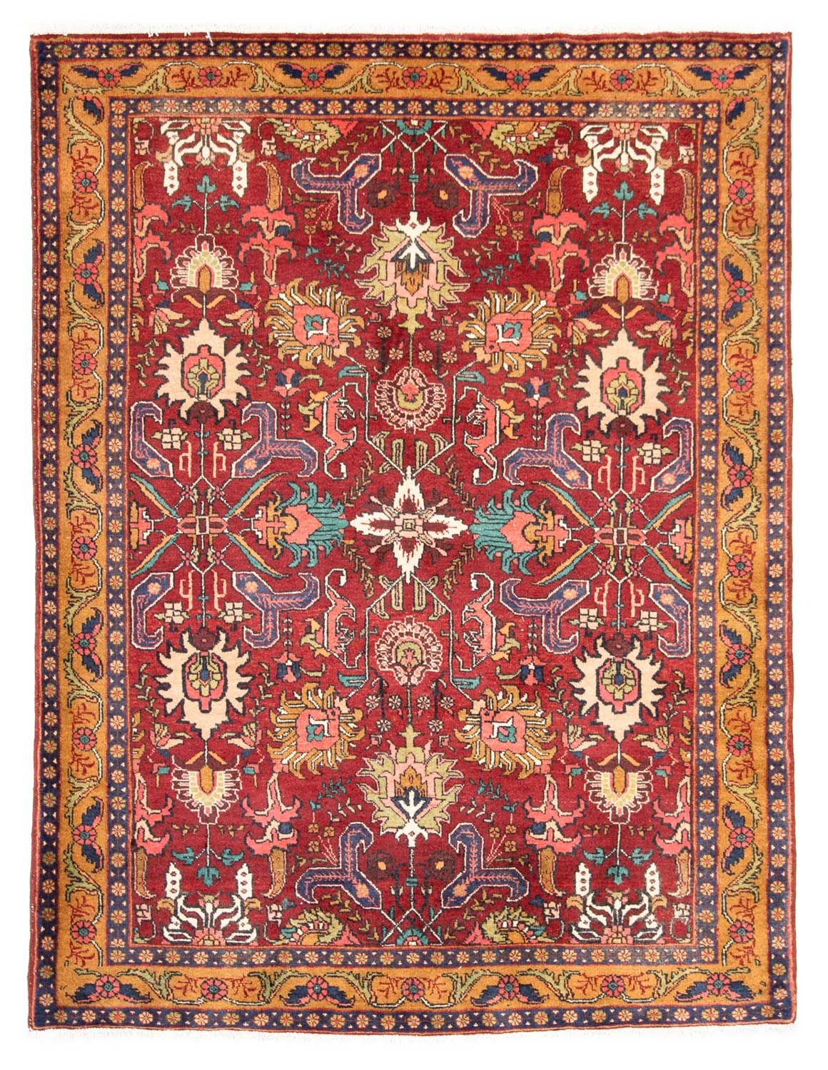 Tapis persan - Nomadic - 189 x 143 cm - rouge