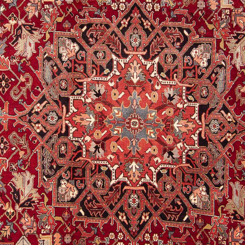 Tapis persan - Nomadic - 334 x 265 cm - rouge foncé