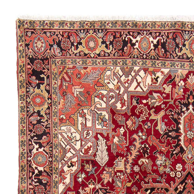 Tapis persan - Nomadic - 334 x 265 cm - rouge foncé