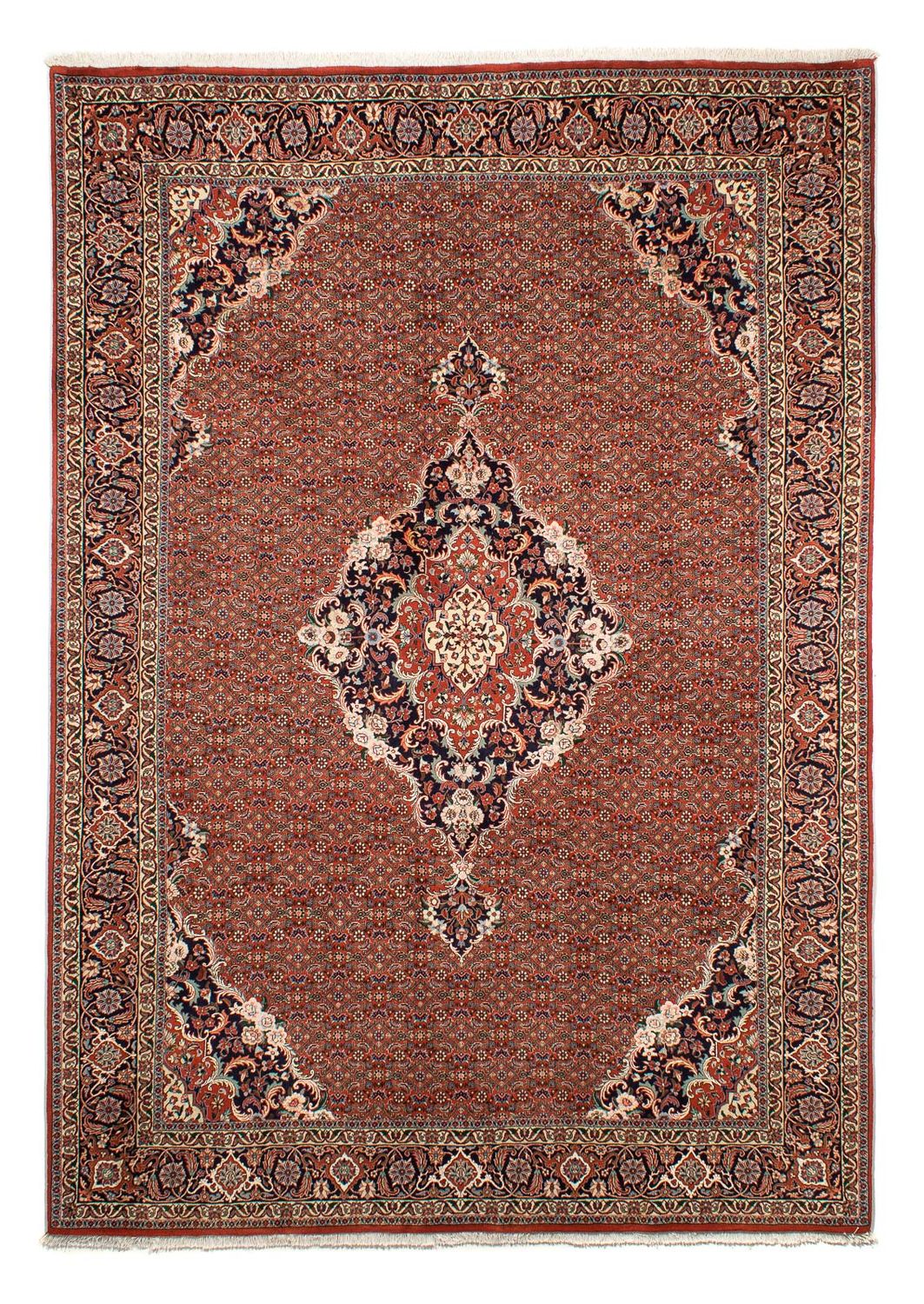 Tapis persan - Bidjar - 288 x 206 cm - rouille