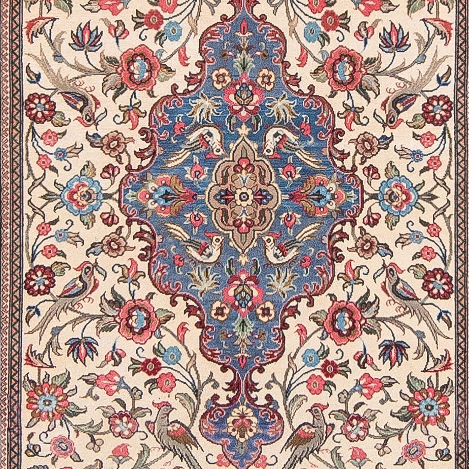 Tapis persan - Tabriz - Royal - 143 x 105 cm - beige