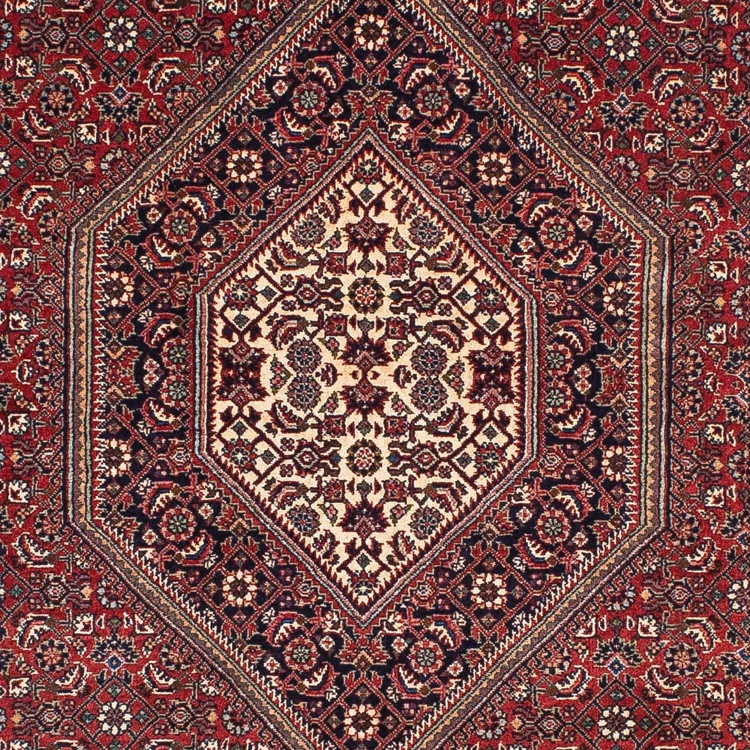 Tapis de couloir Tapis persan - Bidjar - 199 x 103 cm - rouge