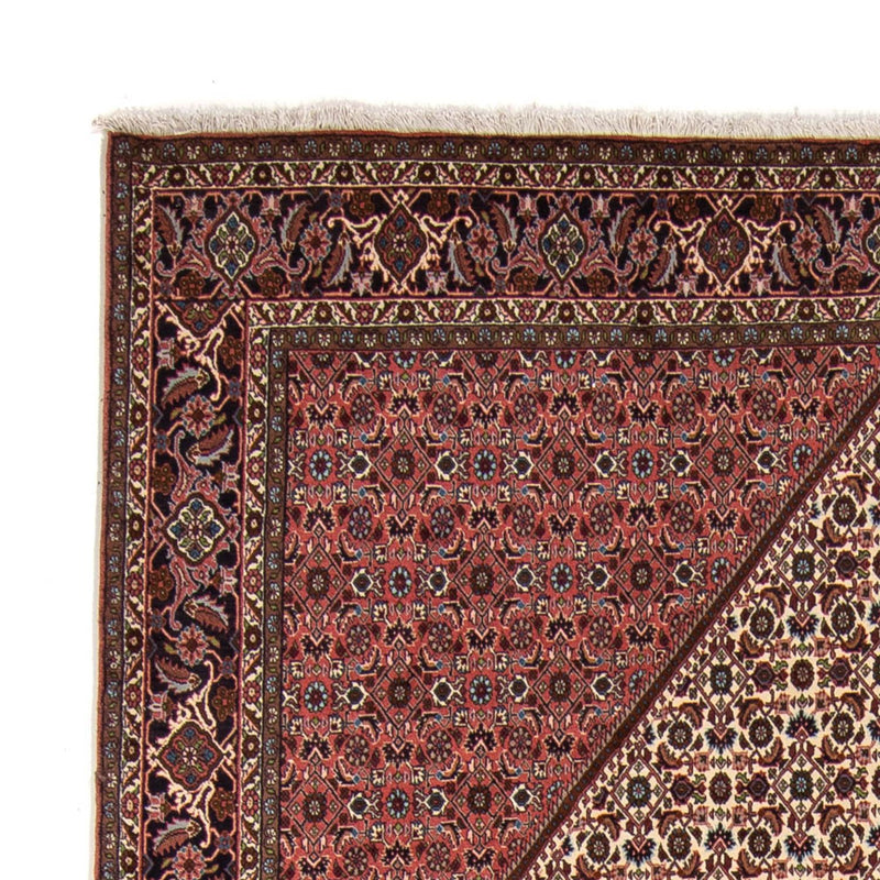 Tapis persan - Bidjar - 343 x 252 cm - rouge foncé