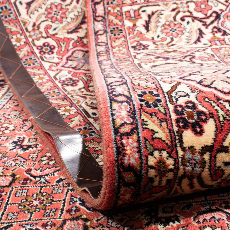 Tapis persan - Bidjar - 293 x 205 cm - rouge clair