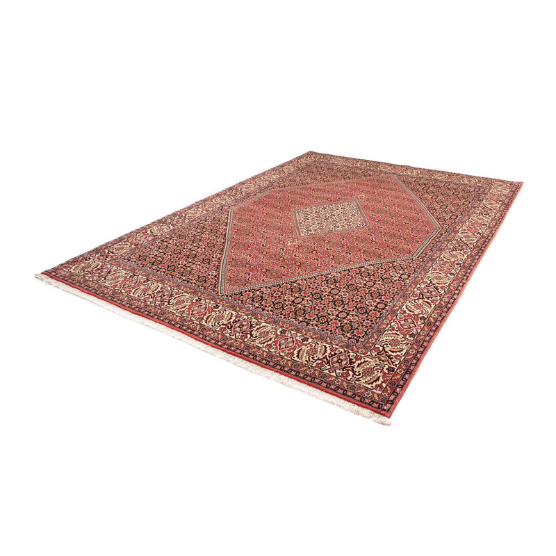 Tapis persan - Bidjar - 293 x 205 cm - rouge clair