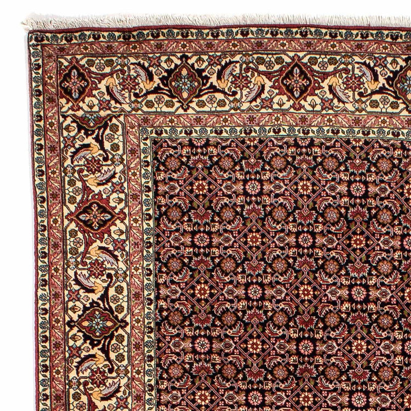 Tapis persan - Bidjar - 292 x 199 cm - bleu foncé