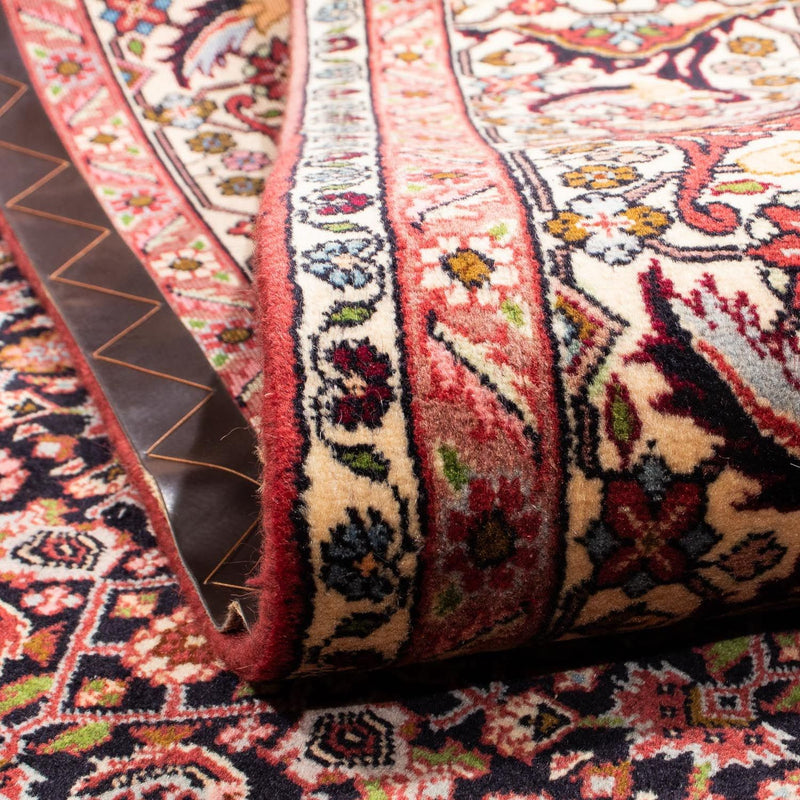 Tapis persan - Bidjar - 292 x 199 cm - bleu foncé