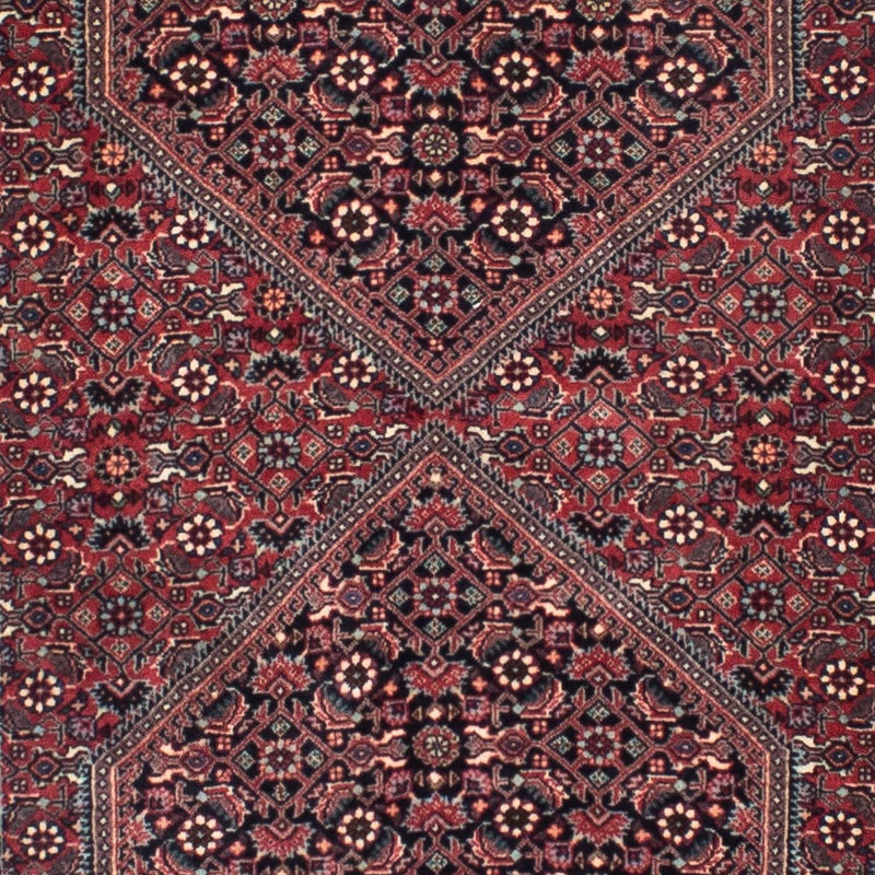 Tapis de couloir Tapis persan - Bidjar - 288 x 84 cm - rouge