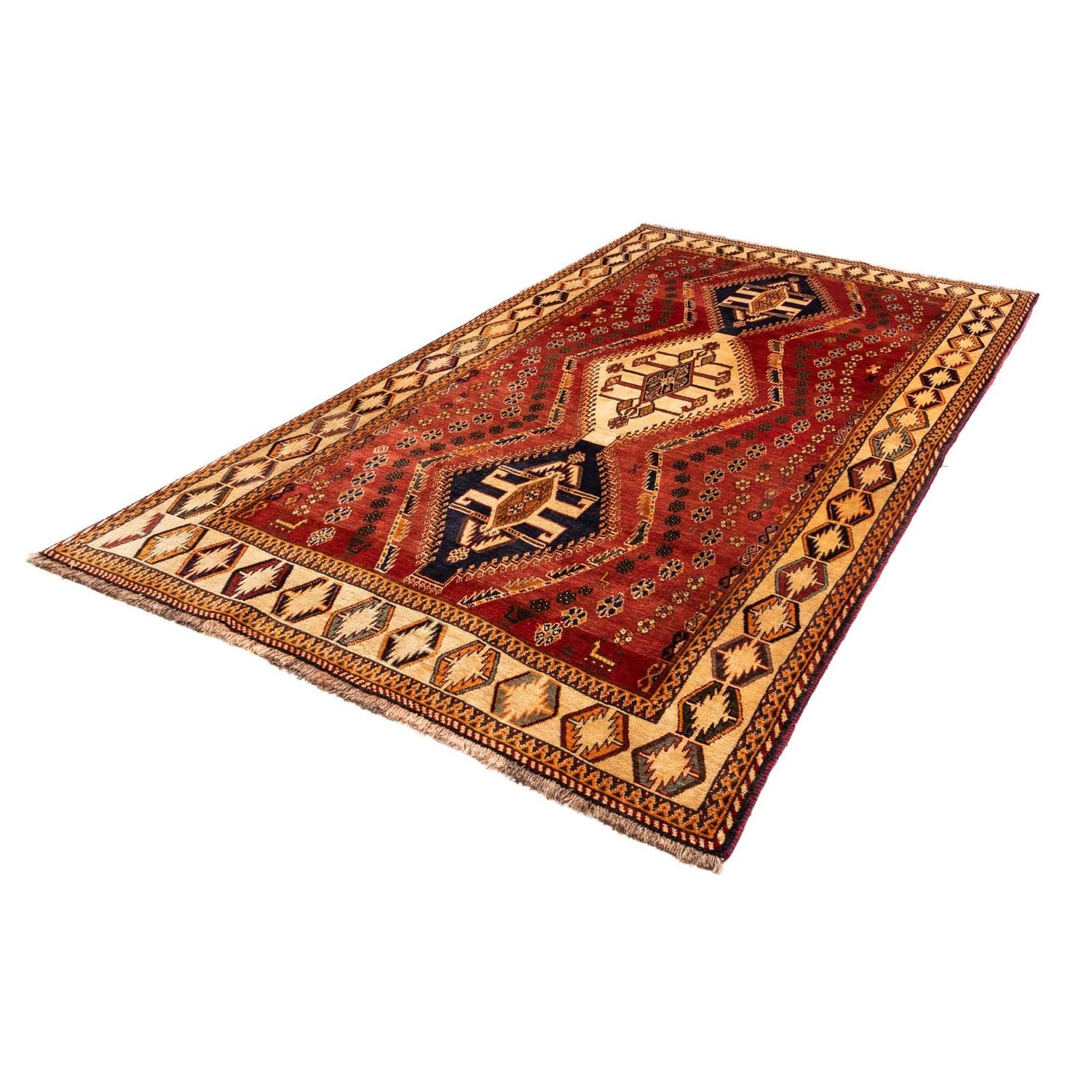 Tapis persan - Nomadic - 270 x 152 cm - rouge