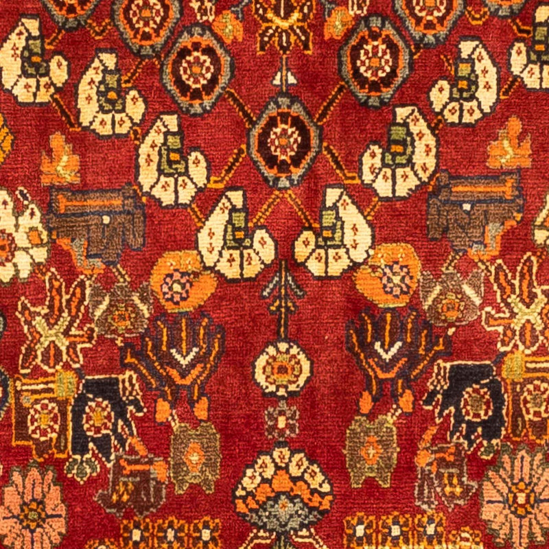 Tapis persan - Nomadic - 277 x 169 cm - rouge