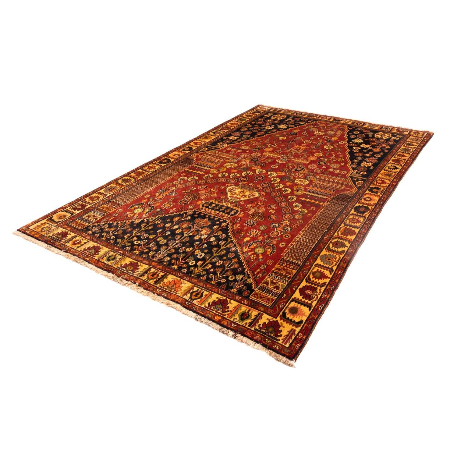 Tapis persan - Nomadic - 277 x 169 cm - rouge