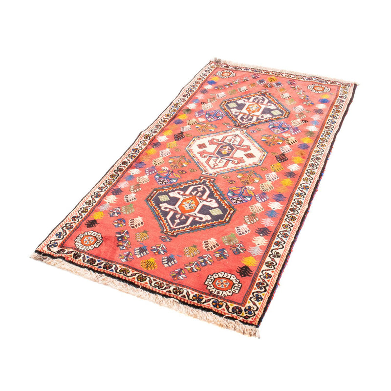 Tapis de couloir Tapis persan - Nomadic - 157 x 81 cm - rouge