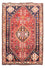 Tapis persan - Nomadic - 157 x 106 cm - rouge foncé