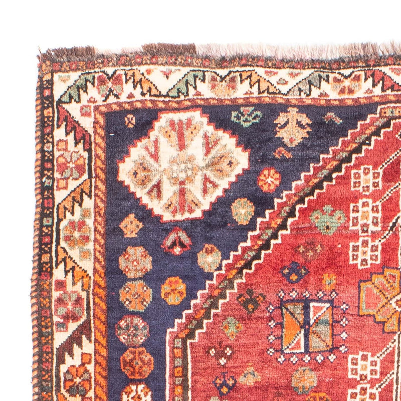 Tapis persan - Nomadic - 157 x 106 cm - rouge foncé