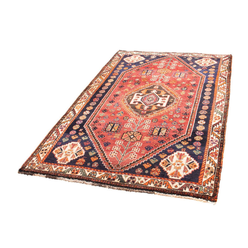 Tapis persan - Nomadic - 157 x 106 cm - rouge foncé