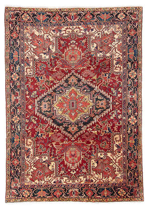 Tapis persan - Nomadic - 328 x 232 cm - rouge