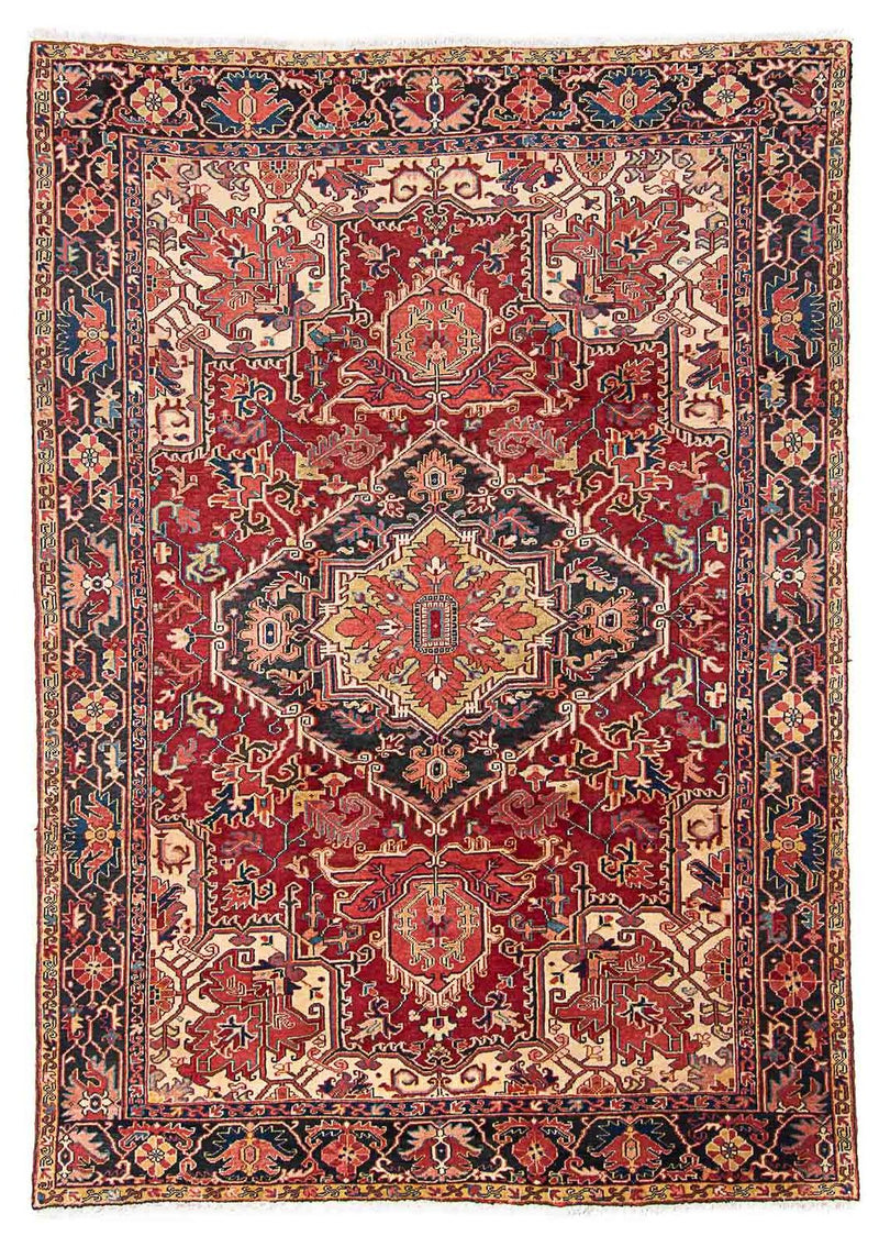 Tapis persan - Nomadic - 328 x 232 cm - rouge