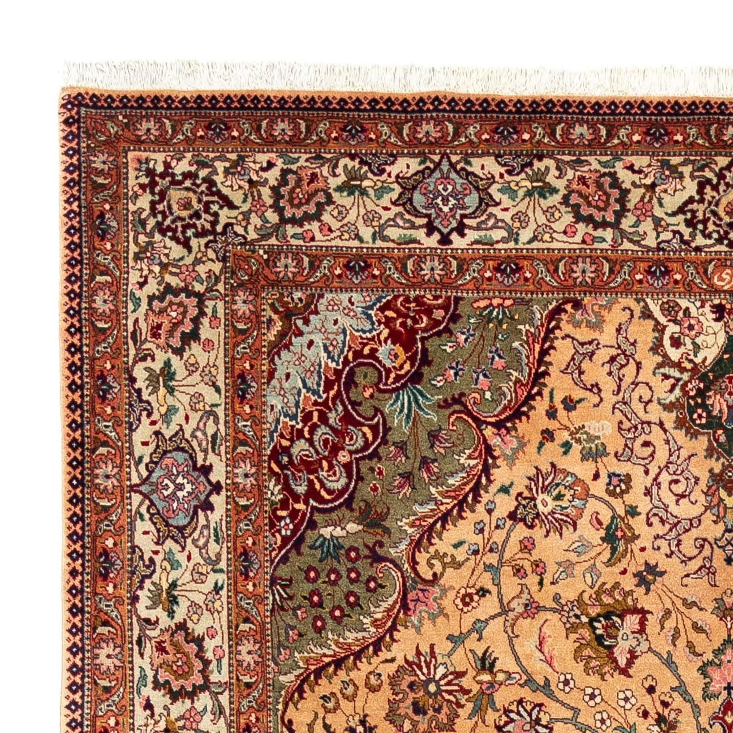 Tapis persan - Tabriz - Royal - 297 x 195 cm - marron clair