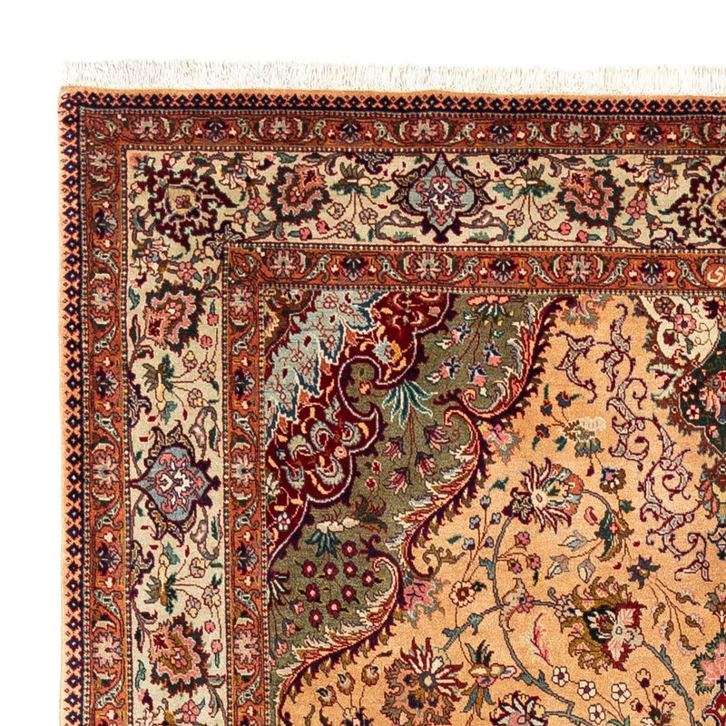 Tapis persan - Tabriz - Royal - 297 x 195 cm - marron clair