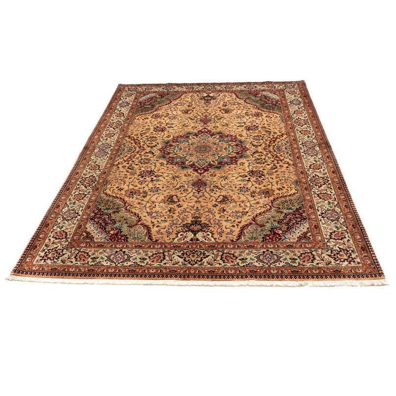 Tapis persan - Tabriz - Royal - 297 x 195 cm - marron clair