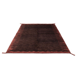 Tapis Gabbeh - Indus - 236 x 175 cm - marron