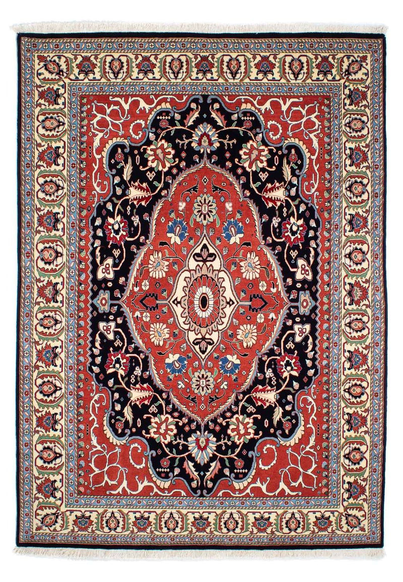 Tapis Gabbeh - Persan Kashkuli - 249 x 174 cm - bleu foncé