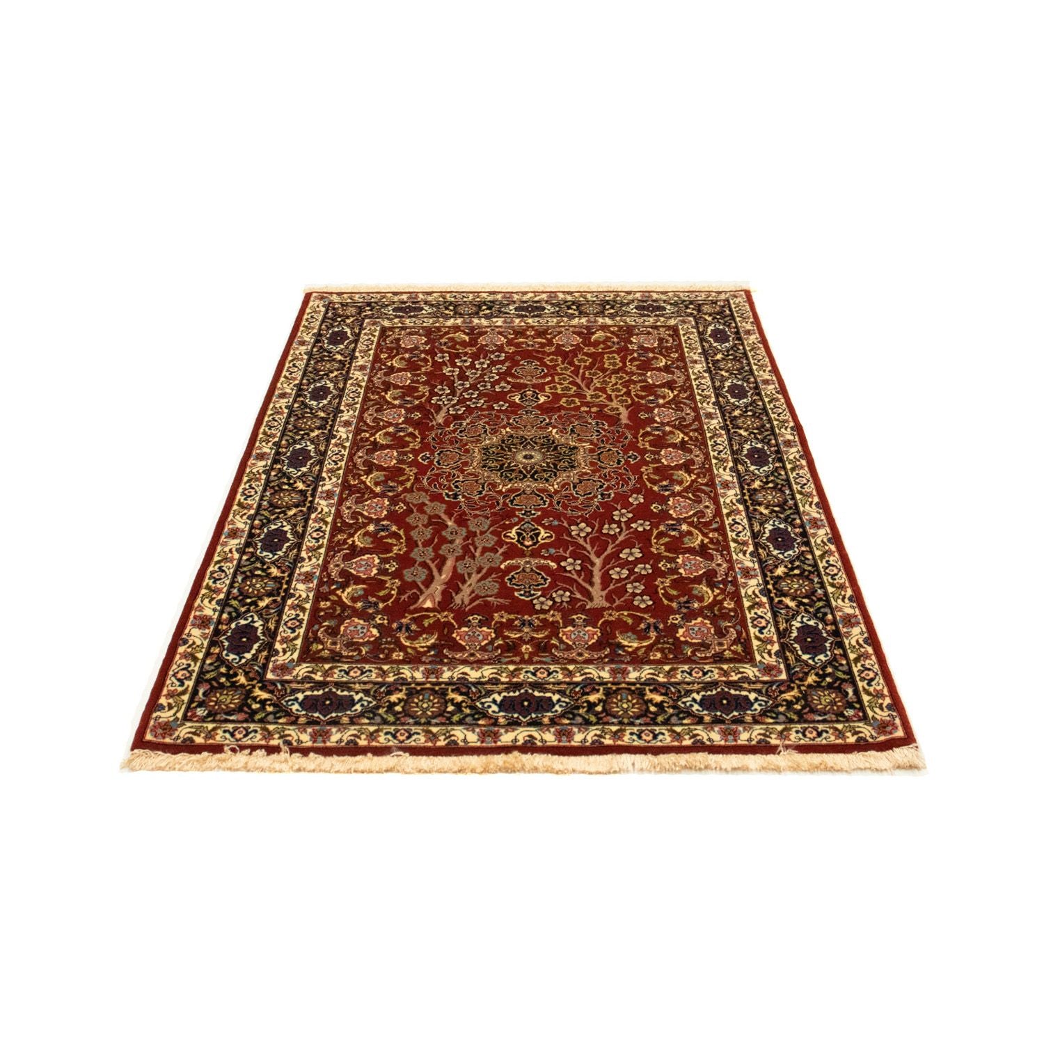 Perserteppich - Ghom 148 x 102 cm - rot