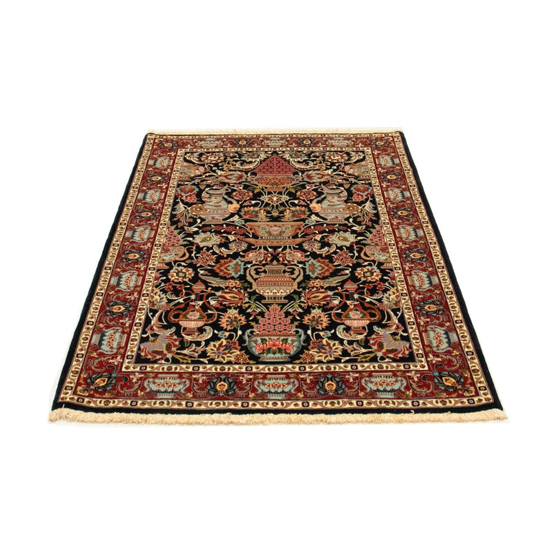 Tapis persan - Ghom - 161 x 102 cm - noir