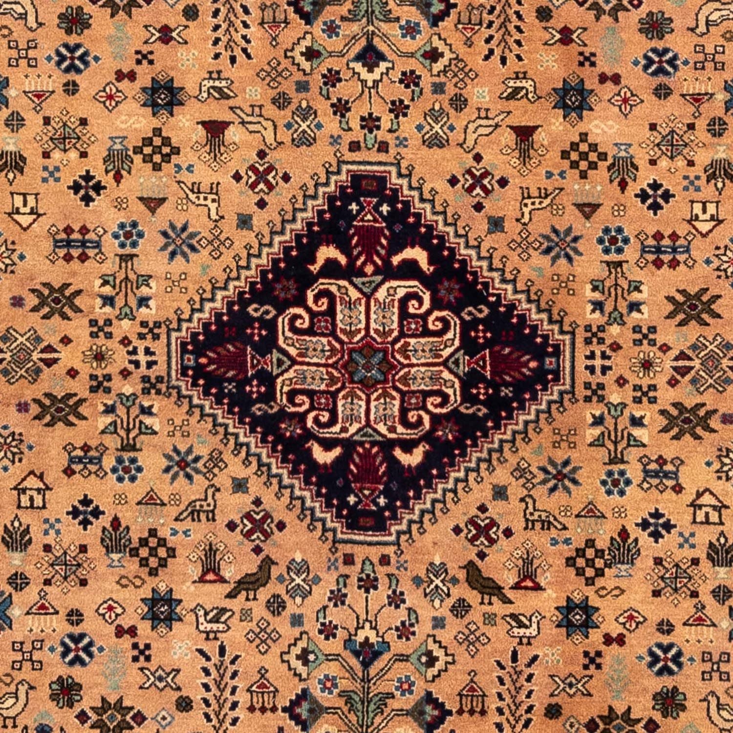 Tapis persan - Nomadic - 303 x 202 cm - marron