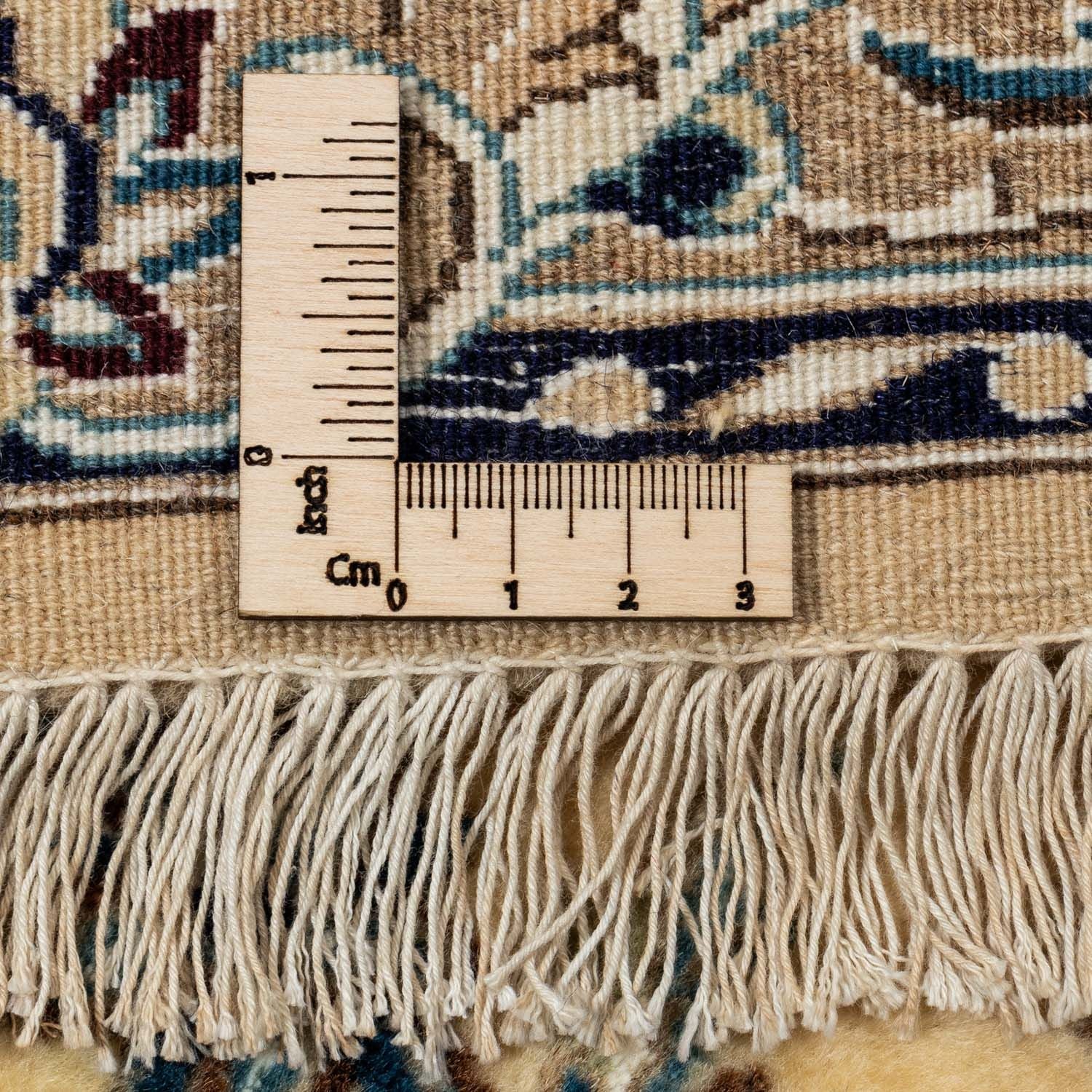 Tapis persan - Nain - 340 x 246 cm - beige