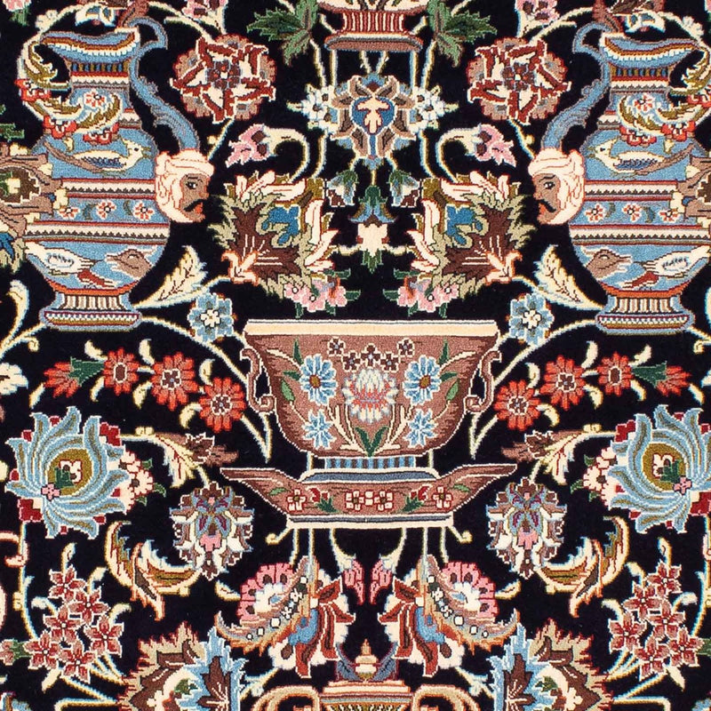 Tapis persan - Classique - 228 x 142 cm - bleu foncé