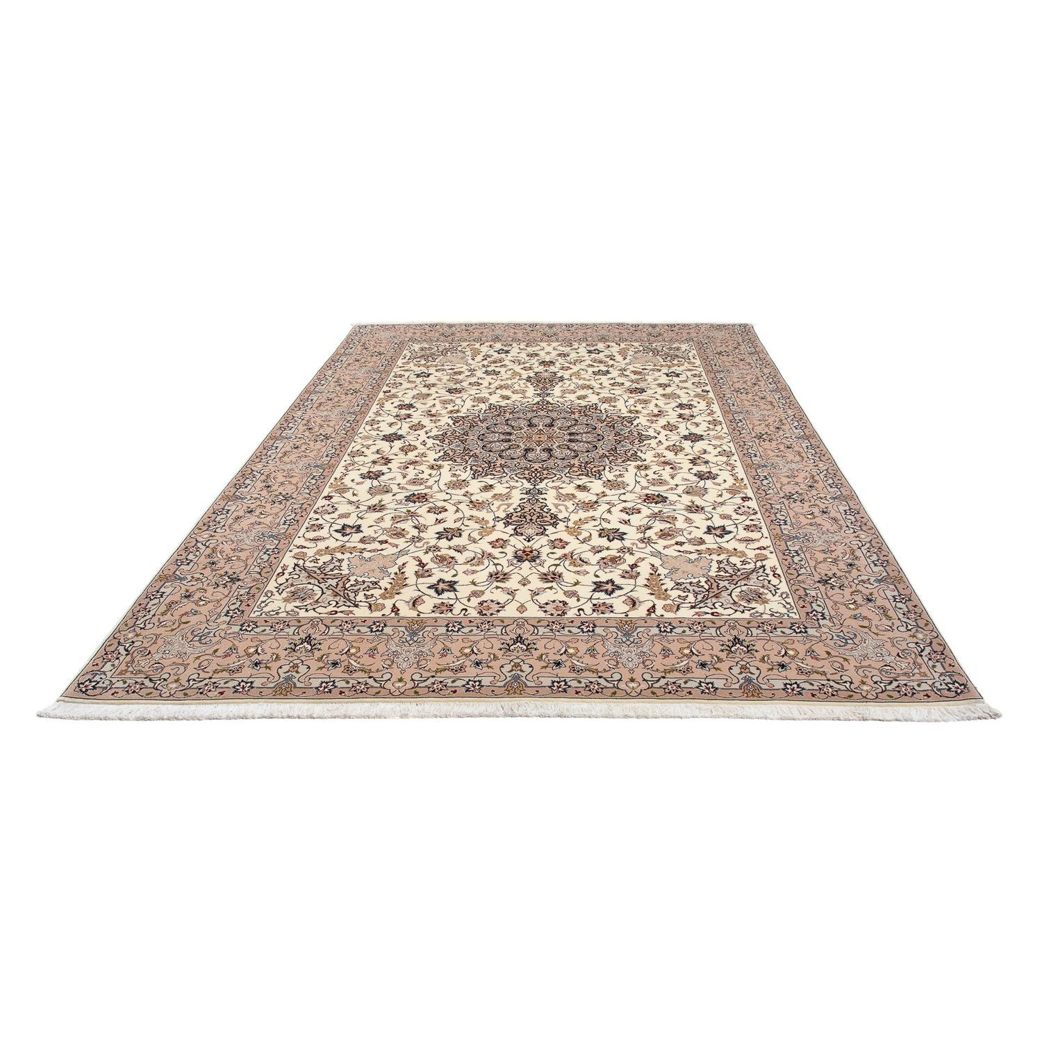 Tapis persan - Tabriz - Royal - 306 x 202 cm - beige