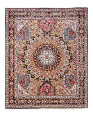 Tapis persan - Tabriz - Royal - 302 x 254 cm - multicolore