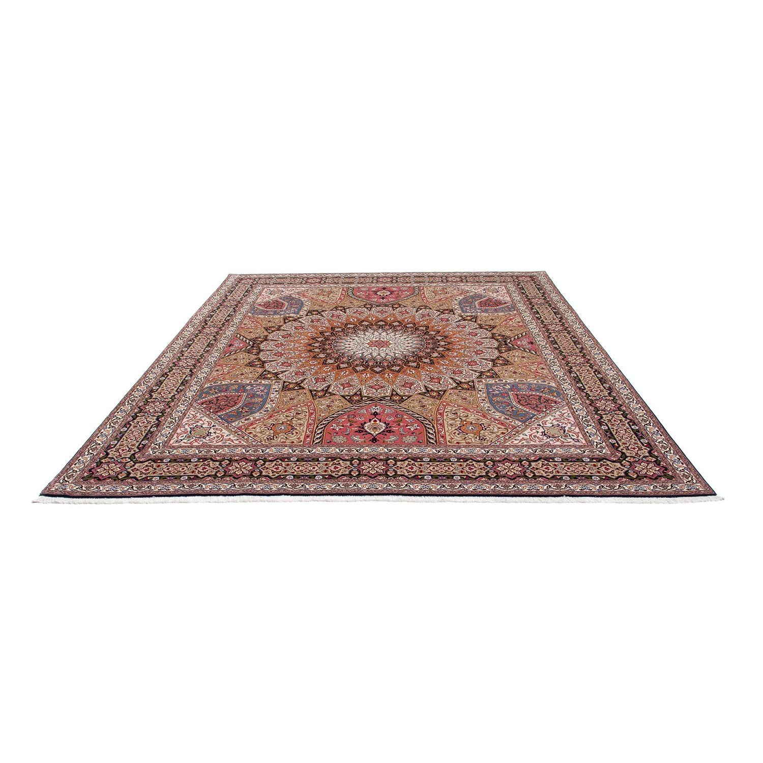 Perserteppich - Täbriz - Royal 302 x 254 cm Wohnzimmer Teppich