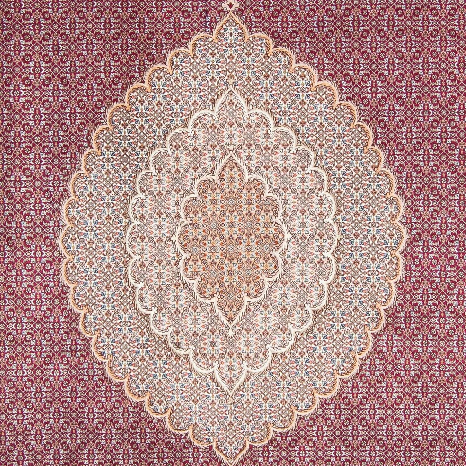Tapis persan - Tabriz - 298 x 198 cm - rouge