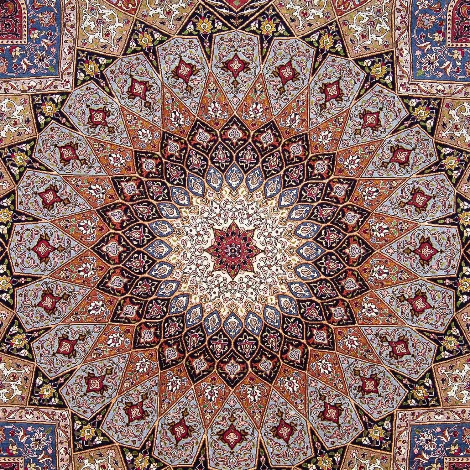 Tapis persan - Tabriz - Royal - 304 x 254 cm - multicolore