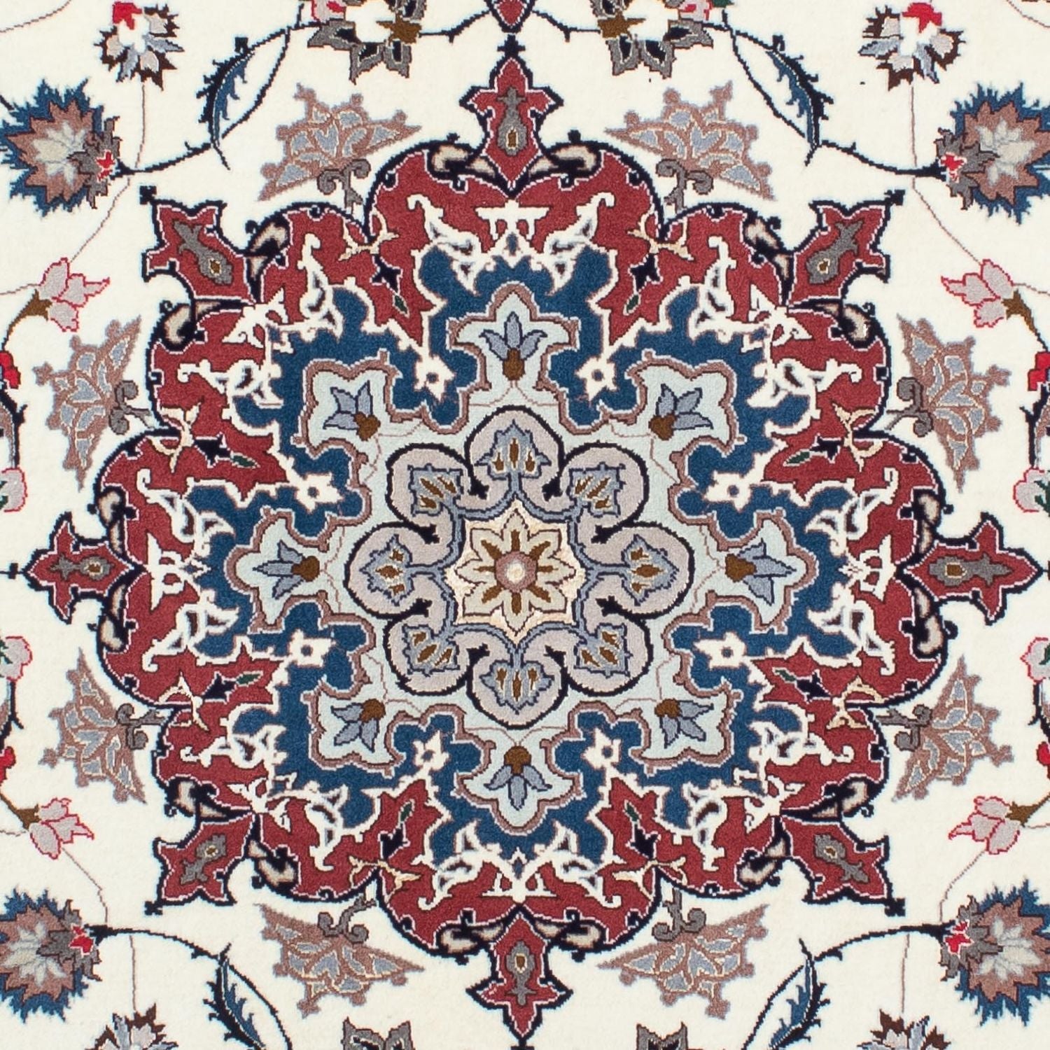 Tapis persan - Tabriz - Royal - 201 x 152 cm - beige