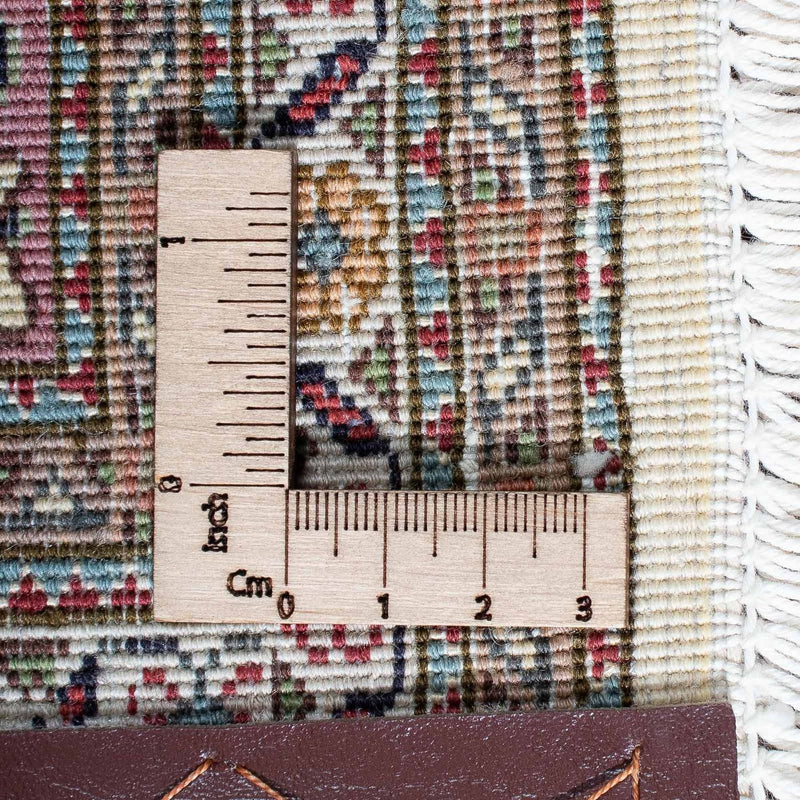 Tapis persan - Tabriz - 198 x 152 cm - marron clair