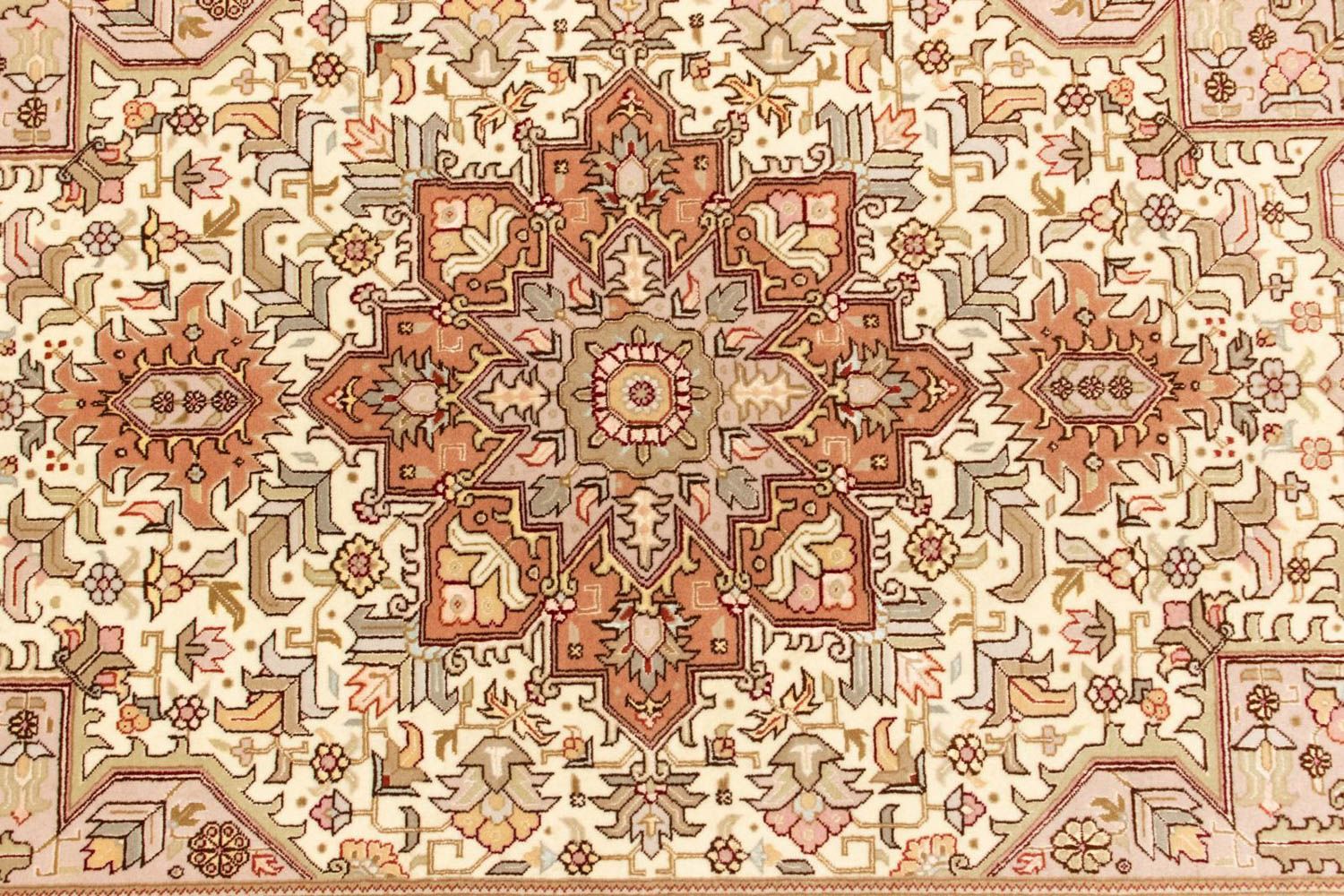 Tapis persan - Tabriz - Royal - 156 x 102 cm - beige