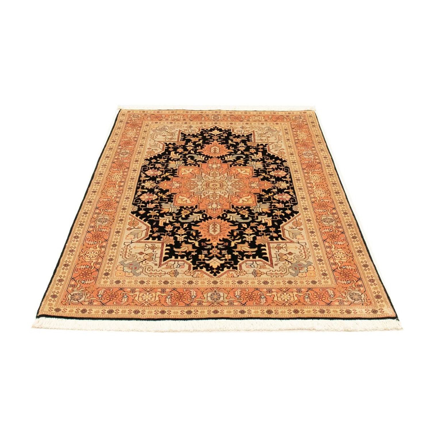 Tapis persan - Tabriz - Royal - 153 x 100 cm - bleu foncé