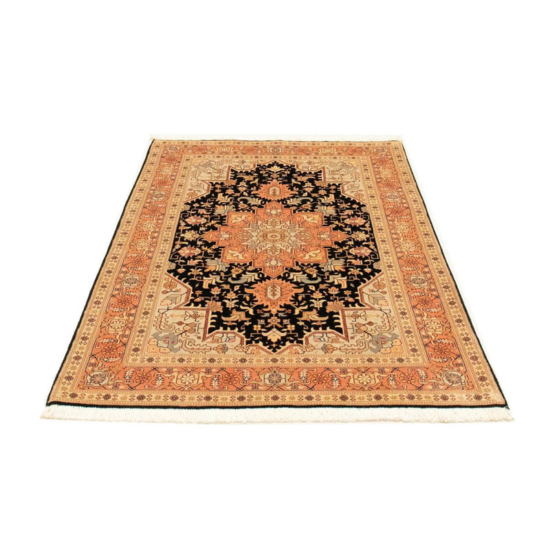 Tapis persan - Tabriz - Royal - 153 x 100 cm - bleu foncé