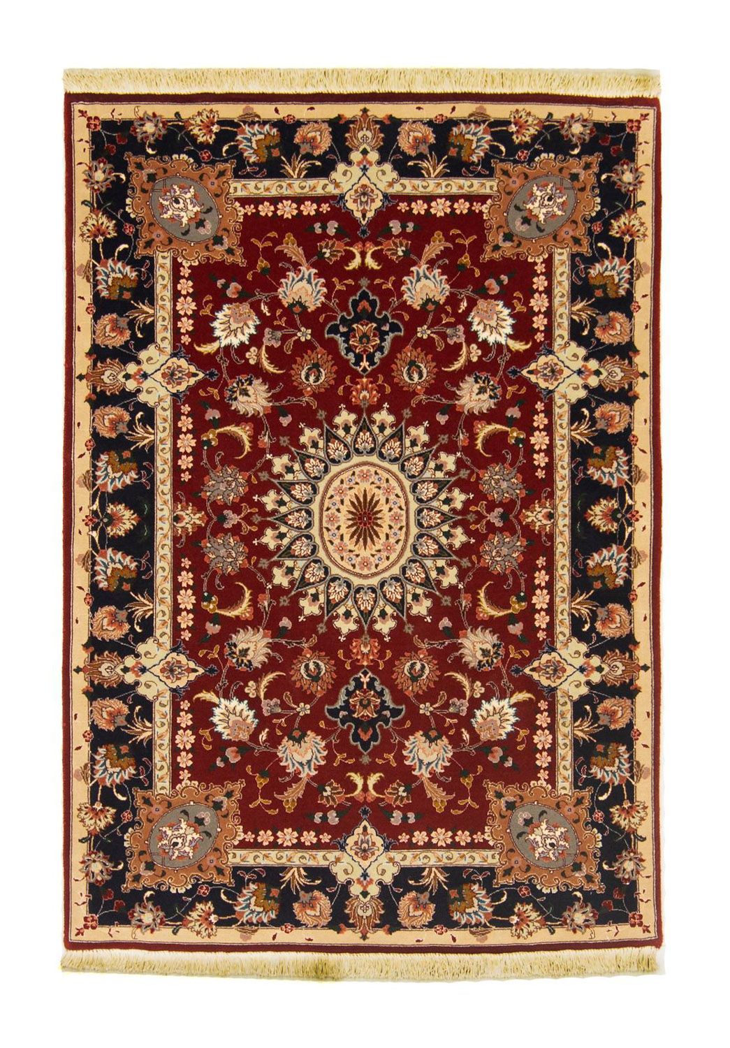 Perserteppich - Täbriz - Royal 148 x 102 cm Teppichbrücke