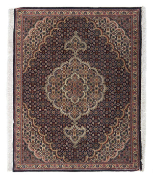 Tapis persan - Tabriz - Royal - 88 x 66 cm - bleu foncé