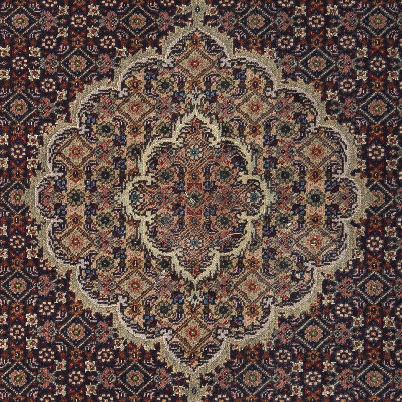 Tapis persan - Tabriz - Royal - 88 x 66 cm - bleu foncé
